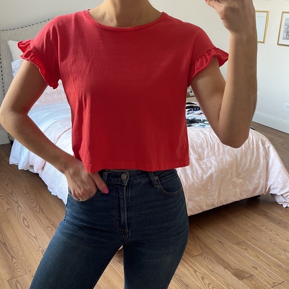 Zara basic tee size small - Picture 2 of 8